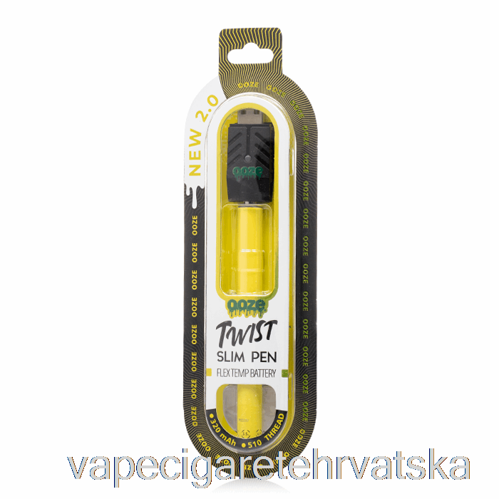 Vape Hrvatska Ooze Slim Twist Pen 2.0 Flex Temp Baterija Mellow Yellow